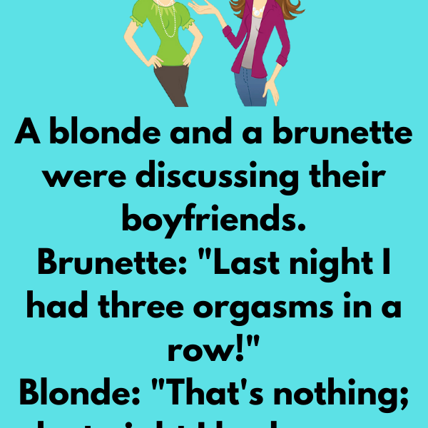 A Blonde And A Brunette Were Discussing Lolopo
